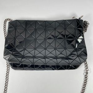 Geometric crossbody or clutch